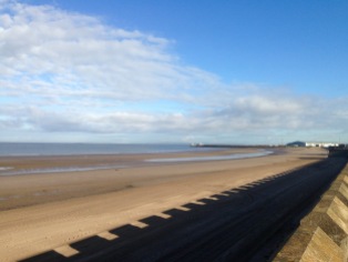 The seafront at Ayr.