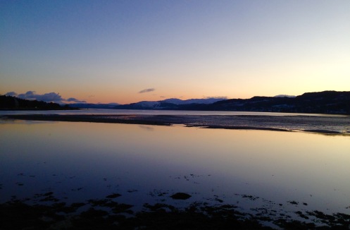 Sunset, Lochgilphead.